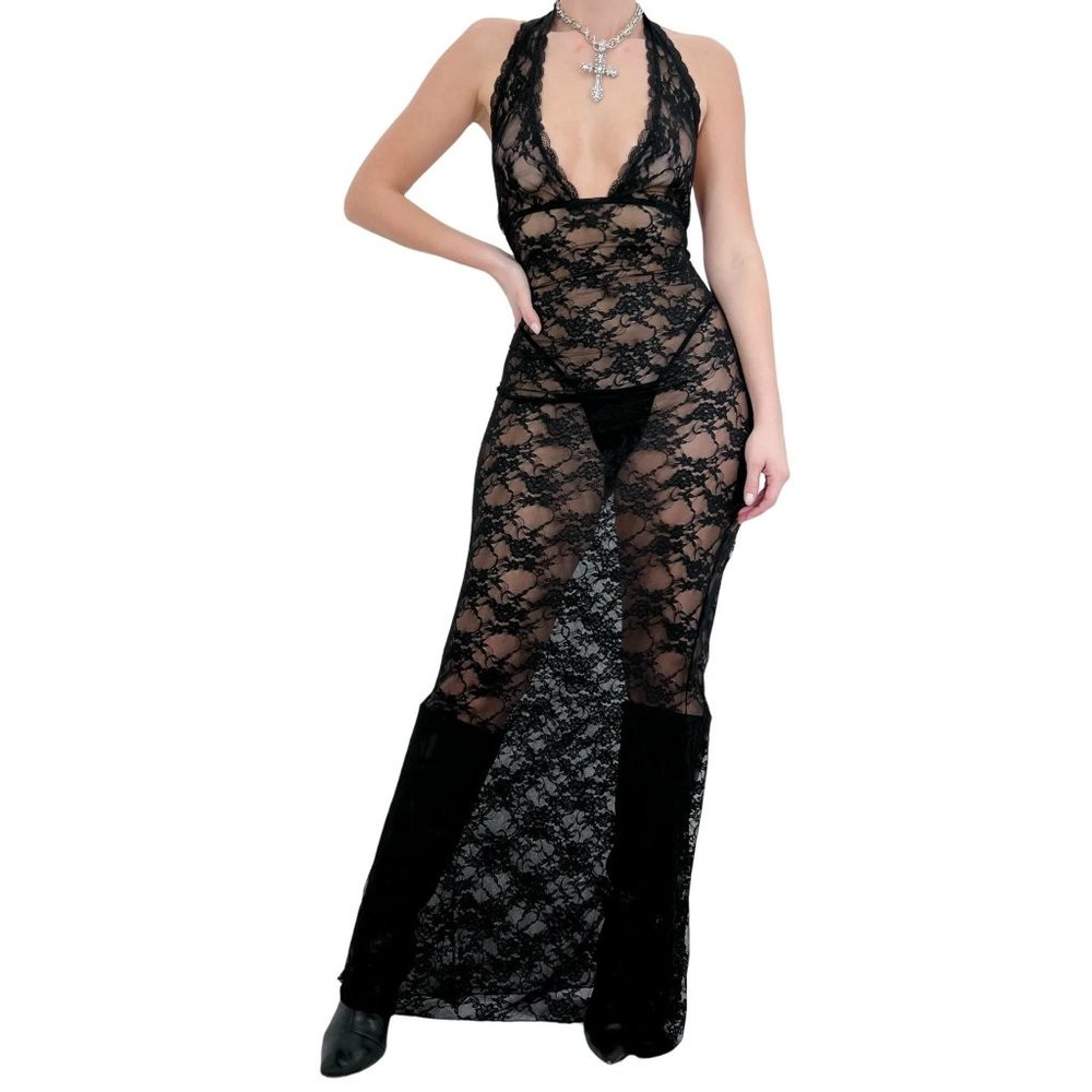 Vintage Yasmin Black Dress [XS-L]